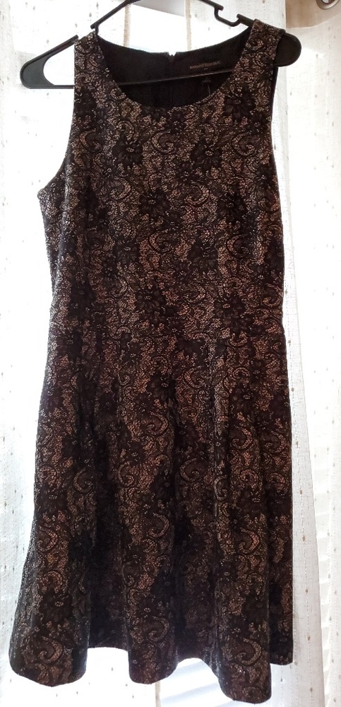 Banana Republic Black Lace Dress